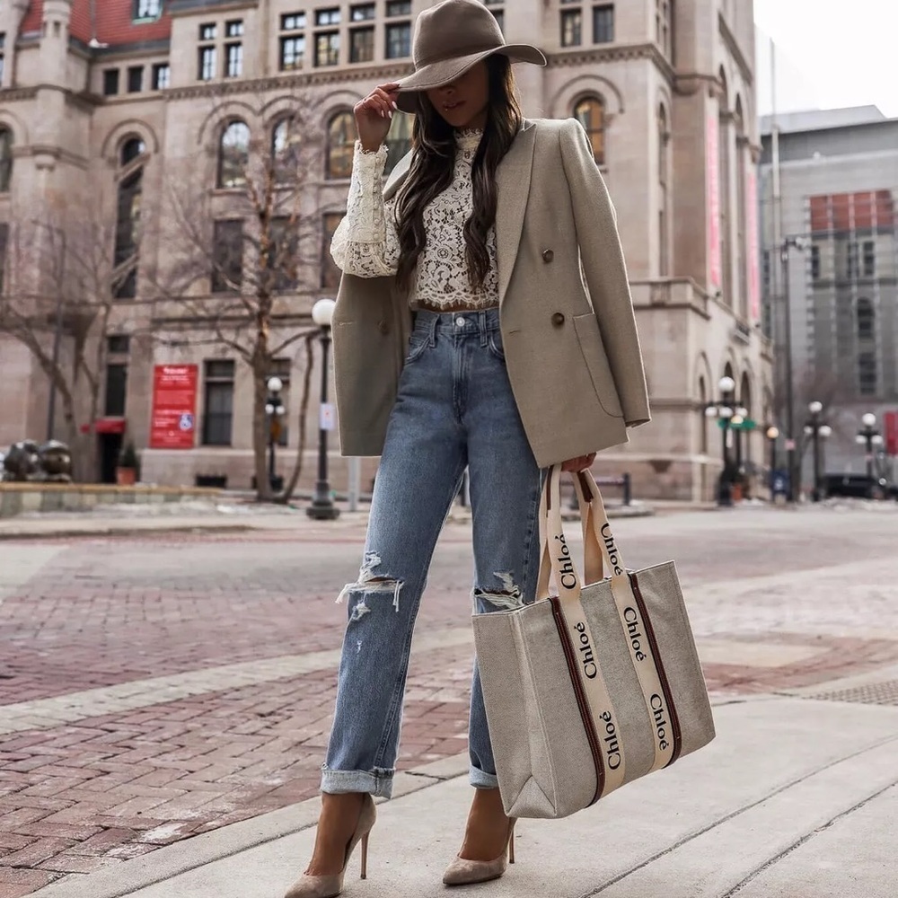 AGOLDE Lana Ripped Jeans 26 - Picture 5 of 11